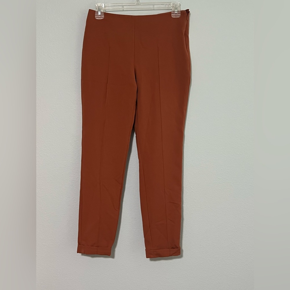 AKRIS Bergdorf Goodman Cuffed Dress Pants - 4